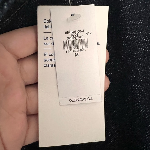 Anna Sui x Old Navy Dark Blue Denim Chore Jacket LIMITED EDITION - Picture 7 of 10